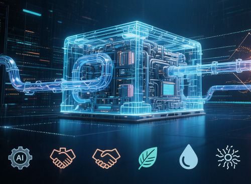 ABB investe in OctaiPipe per migliorare l'efficienza energetica ottimizzata dall'intelligenza artificiale per il raffreddamento dei data center