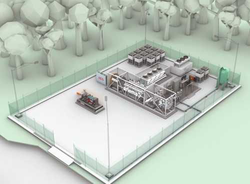 AEG Power Solutions è stata scelta per alimentare l'elettrolizzatore di un impianto pilota pionieristico per l'idrogeno verde in Spagna